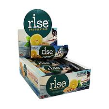 Rise Bar - Protein+ Bar; Lemon Cashew 12/2.1 OZ-OUT OF STOCK