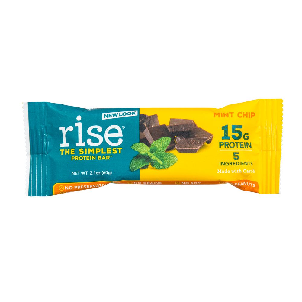 Rise Bar - Protein Bar, Mint Chip 12/2.1 OZ