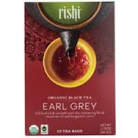 Rishi -  Organic Tea; Earl Grey 15 Bag