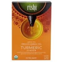 Rishi -  Organic Tea; Turmeric Ginger 15 Bag