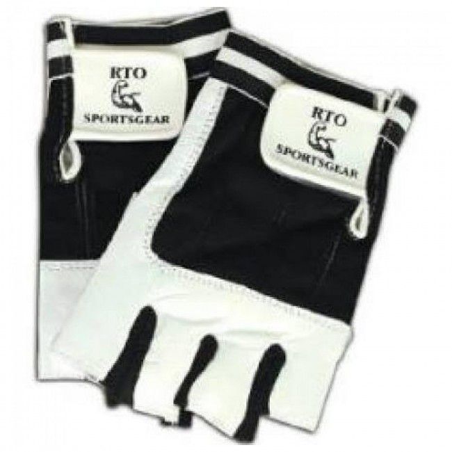 RTO Leather Gloves Blk Xl