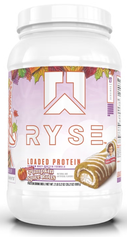 Ryse Loaded Protein Pumpkin Spice Rolls 2LB 27 Servings