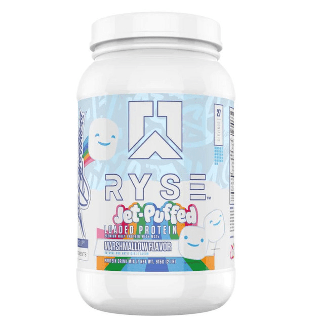 Ryse Loaded Protein Jet - Puffed Marshmallow Flavor 2LB  27 Servings