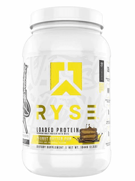 Ryse Loaded Protein Peanut Butter Cup Flavor 2LB  27 Servings
