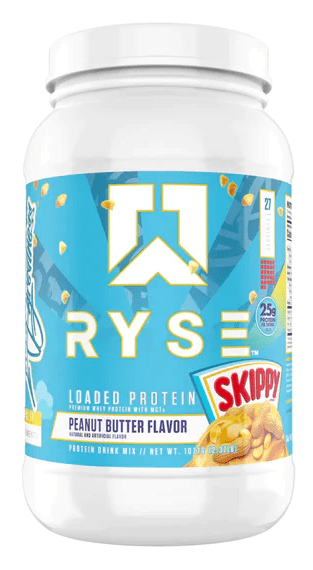 Ryse Loaded Protein Skippy Peanut Butter Flavor 2LB  27 Servings