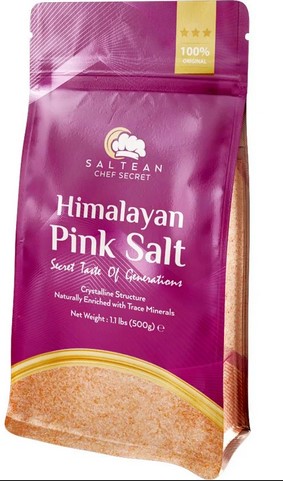 Saltean - Pink Himalayan Salt Pouch 1.1lb
