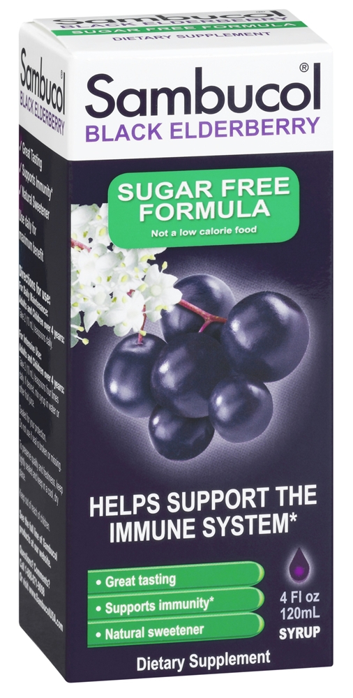 Sambucol - Black Eldbry Syrup,S/F 4 Fz-OUT OF STOCK