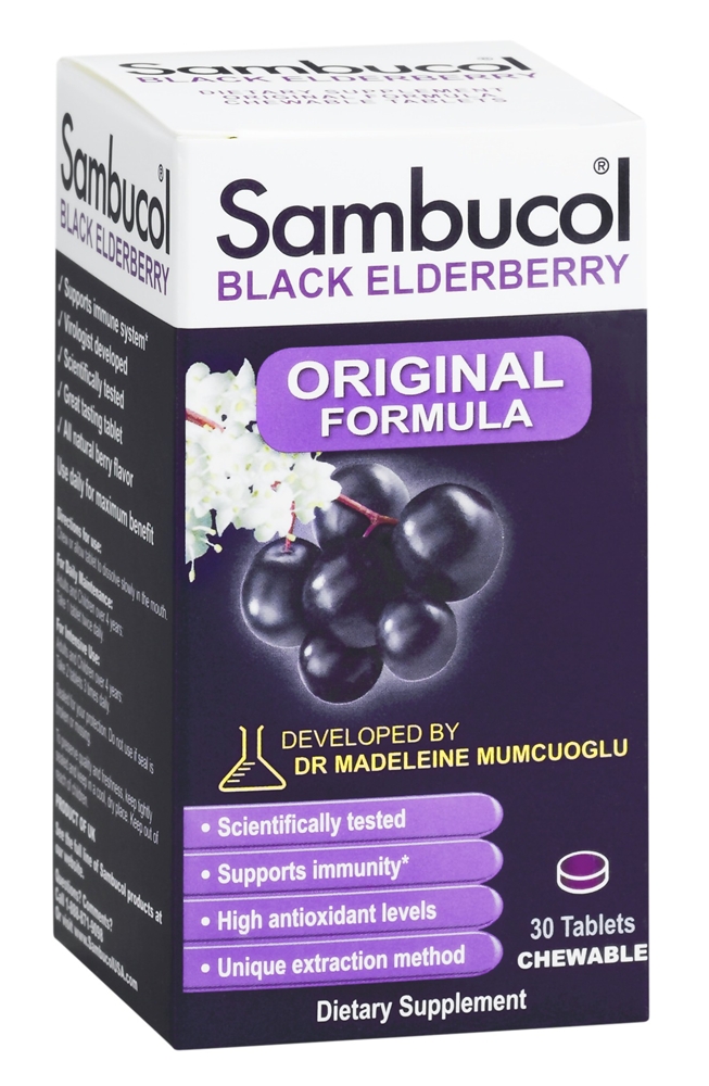 Sambucol - Black Elderbry Tabs,Orgnl 30 Tab-OUT OF STOCK
