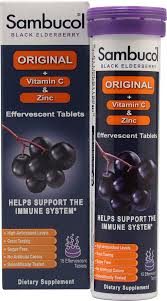 Sambucol - Immune+Vit C&Zinc Eff Tab 15 Ct-OUT OF STOCK