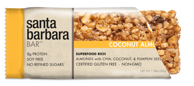 Santa Barbara- Coconut Almond Bar 1.58 OZ-OUT OF STOCK