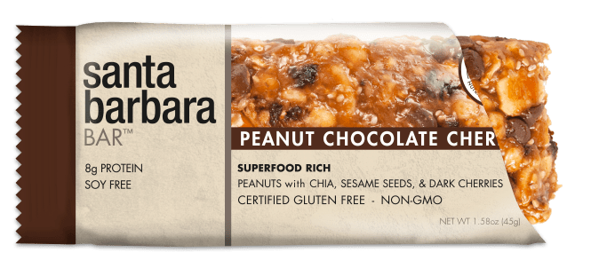 Santa Barbara- Peanut Chocolate Cherry Bar  -OUT OF STOCK                                1.58 OZ
