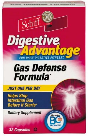 Schiff/Bio Foods Digestive Advantage Gas Defense Forumla 32caps