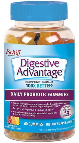 Schiff/Bio Foods Digestive Advantage Probiotic Gummies 60 chew