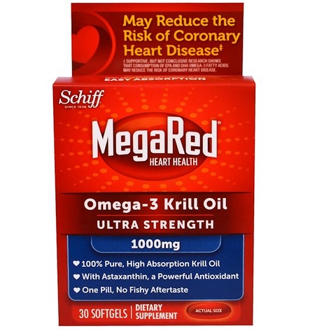 Schiff/Bio Foods Mega Red 1000mg 30 softgel