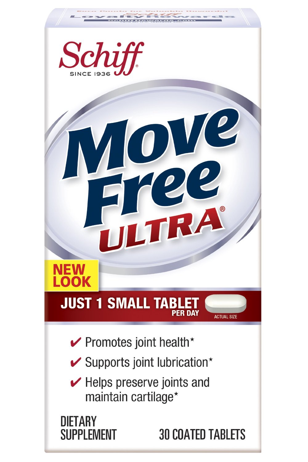 Schiff/Bio Foods Move Free Ultra w/UCII 30 tablet