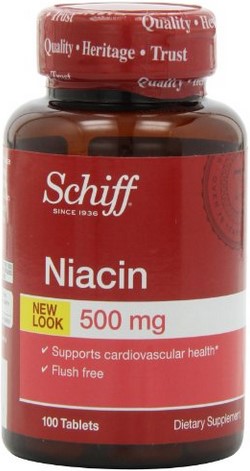 Schiff/Bio Foods Niacin 500mg 100 tablet