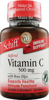 Schiff/Bio Foods Buffered C-500 w/Rose Hips 100 tablet