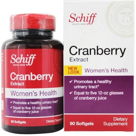 Schiff/Bio Foods Extra Strength Cranberry Concentrate 90 softgel