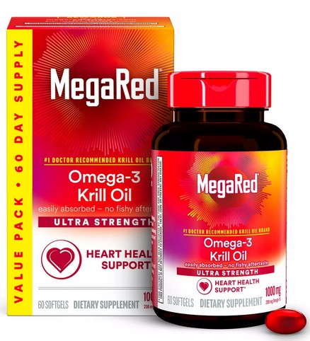 Schiff/Bio Foods Mega Red 60 ct