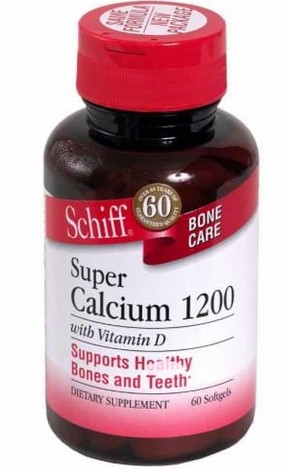 Schiff/Bio Foods Super Calcium 1200mg 60 softgel-OUT OF STOCK