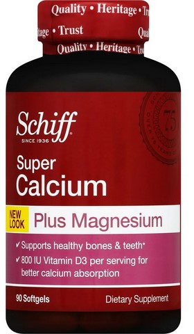 Schiff/Bio Foods Super Calcium Magnesium 90 softgel-OUT OF STOCK