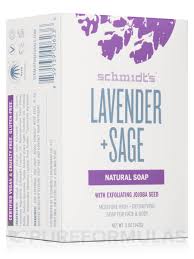 Schmdt's Deodorant - Bar Soap,Lavender & Sage-OUT OF STOCK