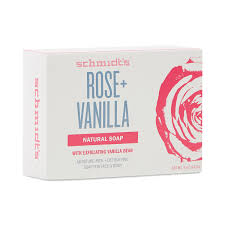 Schmdt's Deodorant - Bar Soap,Rose & Vanilla       TEMPORARILY UNAVAILABLE