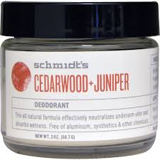 Schmdt's Deodorant - Deodorant; Cedarwood + Juniper jar-OUT OF STOCK