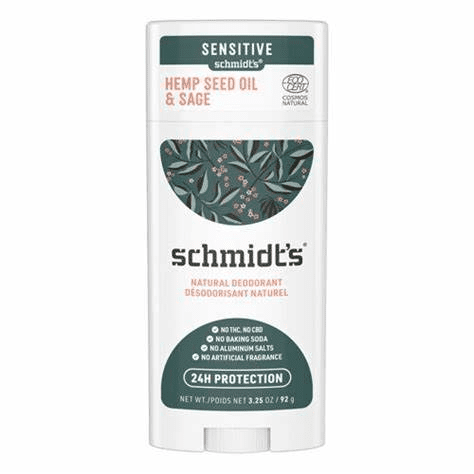 Schmdt's Deodorant - Deodrnt Hemp Seed Oil and Sage Stck-UNAVAILABLE