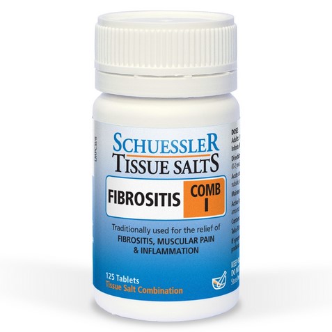 Schuessler Tissue Salts Comb I Fibrositis 125 tab