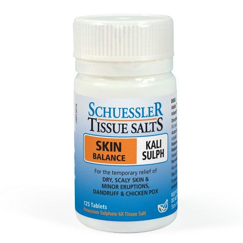Schuessler Tissue Salts Kali Sulph Skin Balance 125 tab