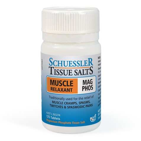 Schuessler Tissue Salts Mag Phos 6X Muscle Relaxant 125 tab