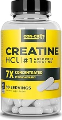 Con-Cret Creatine HCL 90 Servings Caps