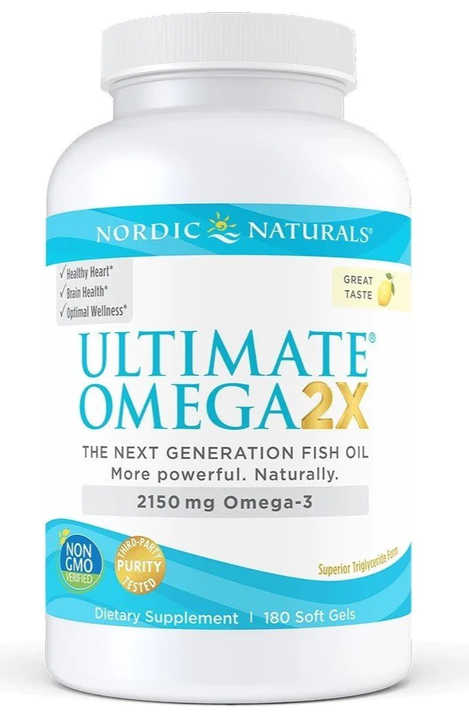 Nordic Naturals - Ultimate Omega 2x  180 Soft Gels