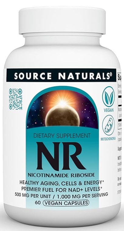 Source Naturals NR Nicotinamide Riboside 500 mg 60 Vcaps