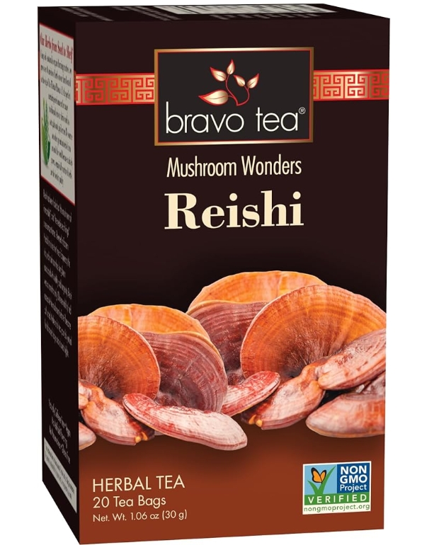 Bravo Tea Mushroom Wonders Reishi Tea 20 bag