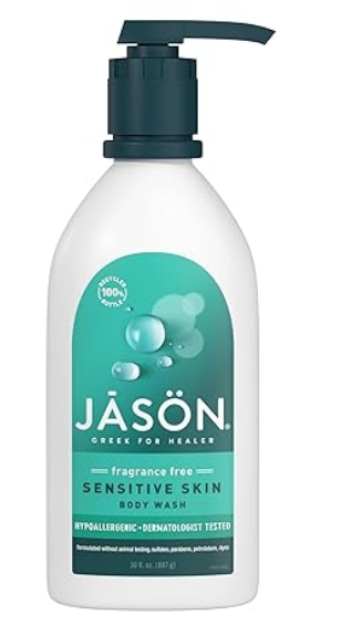 Jason Satin Body Wash Frag Free Sensitive Skin 30 oz