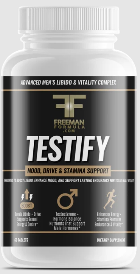 Freeman Formula Testify Mood & Stamina  60 tabs