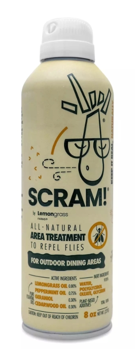 Scram All Natural Area Treatment for Outdoor Dining Area 8 oz 
