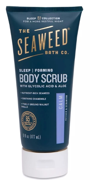 Seaweed Bath Calm Body Scrub Vetiver Geranium - 6 fl oz