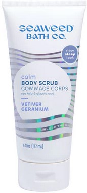 Seaweed Bath Co. - Calm Body Scrub- Vetiver Geranium 6 ounce