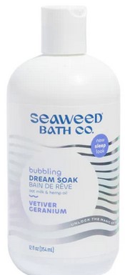 Seaweed Bath Co. - Calm Dream Soak Vetiver Geranium 12 ounce