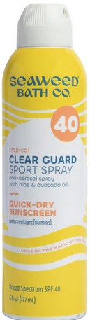 Seaweed Bath Co. - Clear Guard Spf 40 Sport 6 ounce