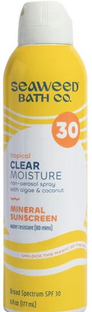 Seaweed Bath Co. - Clear Moisture Mineral Spray Spf 30 6 ounce