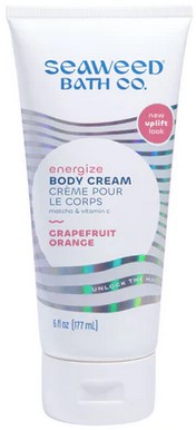 Seaweed Bath Co. - Energizing Body Cream Grapefruit Orange 6 ounce