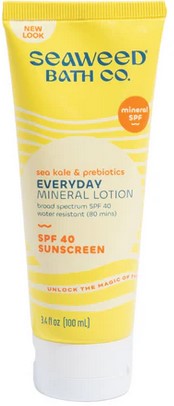 Seaweed Bath Co. - Everyday Mineral Spf 40 3.4 ounce