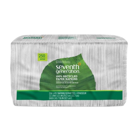 Seventh Generation Napkins,Lunch White 250 CT-OUT OF STOCK