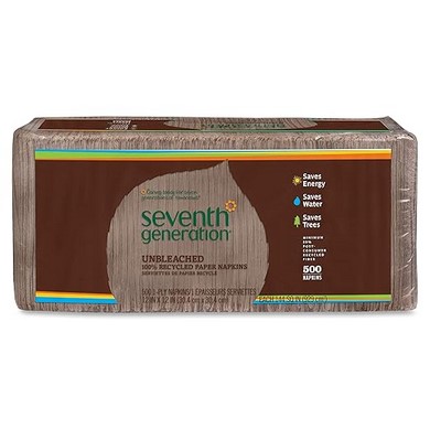 Seventh Generation Napkins Jumbo Pack Natural 500 CT