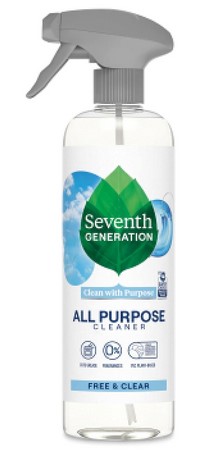 Seventh Generation Cleaner,All Purpose,F&C 23oz*NEW PACKAGE*