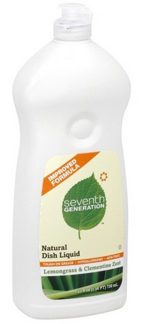 Seventh Generation Dish Liq,Lemon Grass Zest  25 FZ-OUT OF STOCK